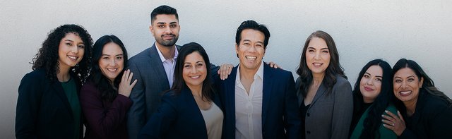 The eight people of the Asset Protection & Elder Law Center, photographed together